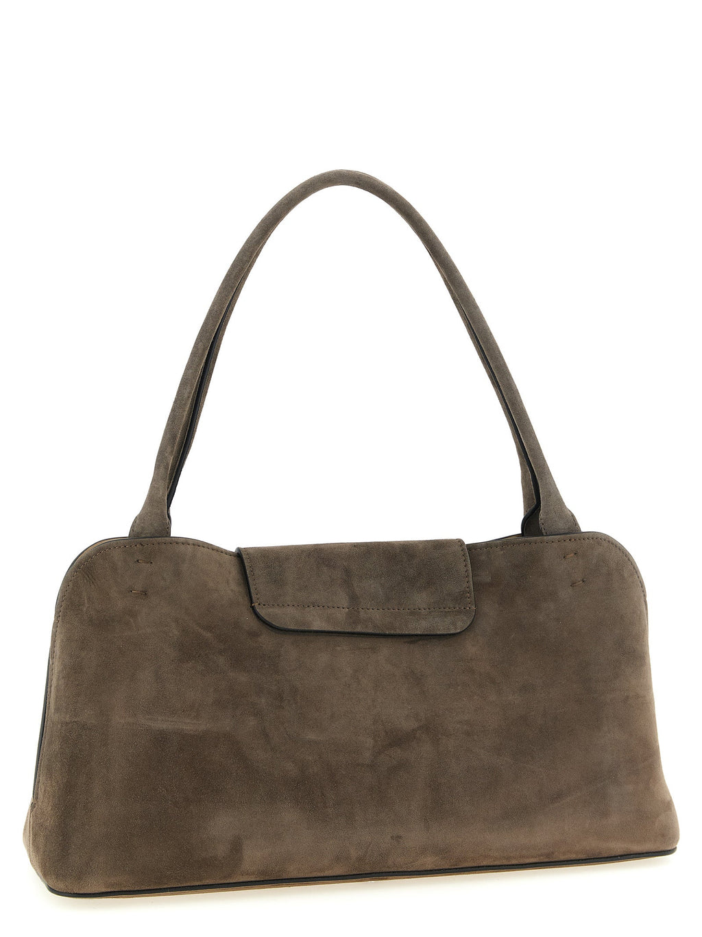 Versace Brown Calfskin Shoulder Bag Versace Xosier