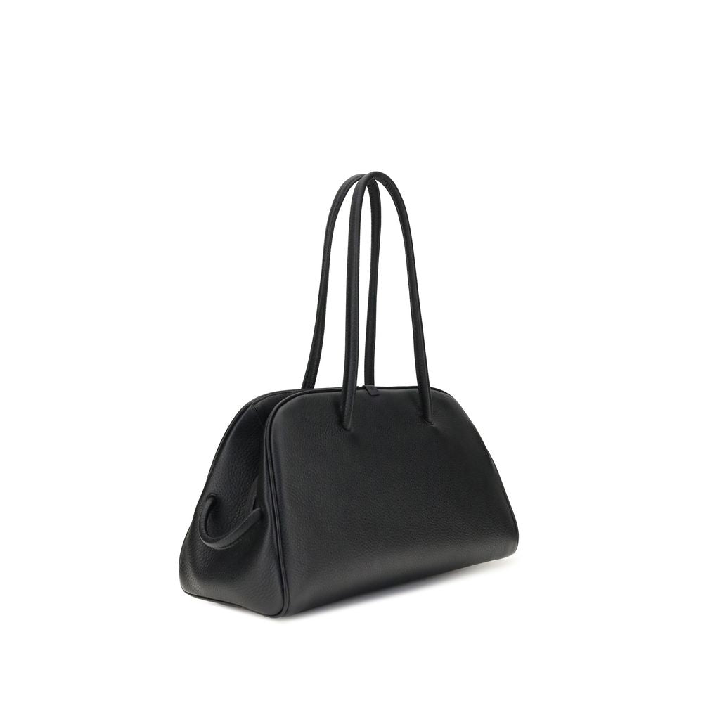 Jacquemus Black Calf Leather Bos Taurus Handbag Jacquemus Xosier