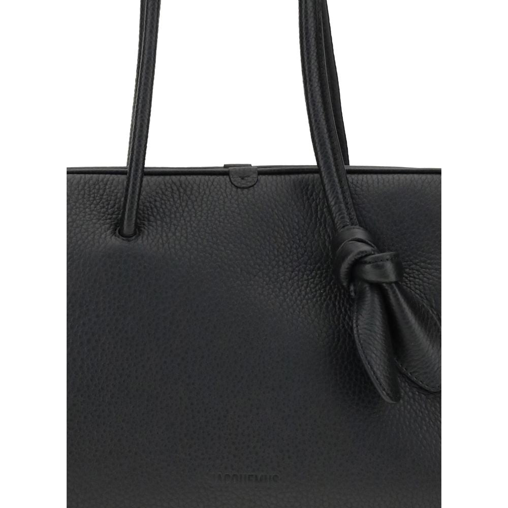 Jacquemus Black Calf Leather Bos Taurus Handbag Jacquemus Xosier