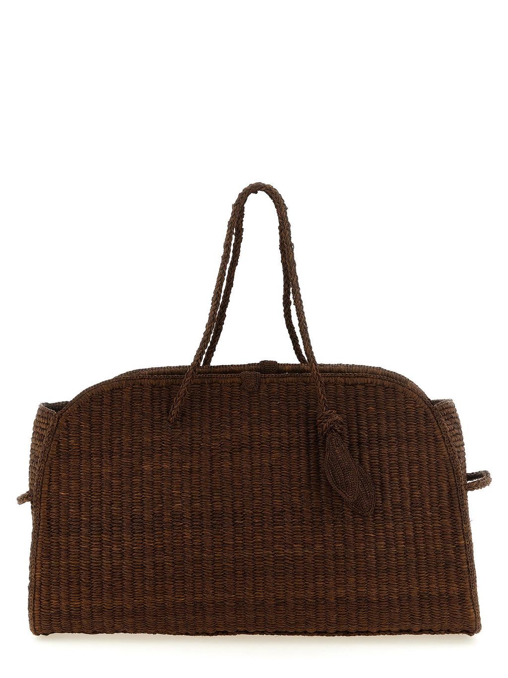 Jacquemus Brown Raffia Tote Bag Jacquemus Xosier