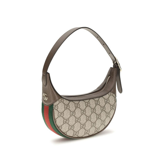 Beige Fabric Handbag