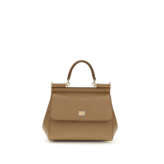 Sac à bandoulière en cuir de veau beige Bos Taurus