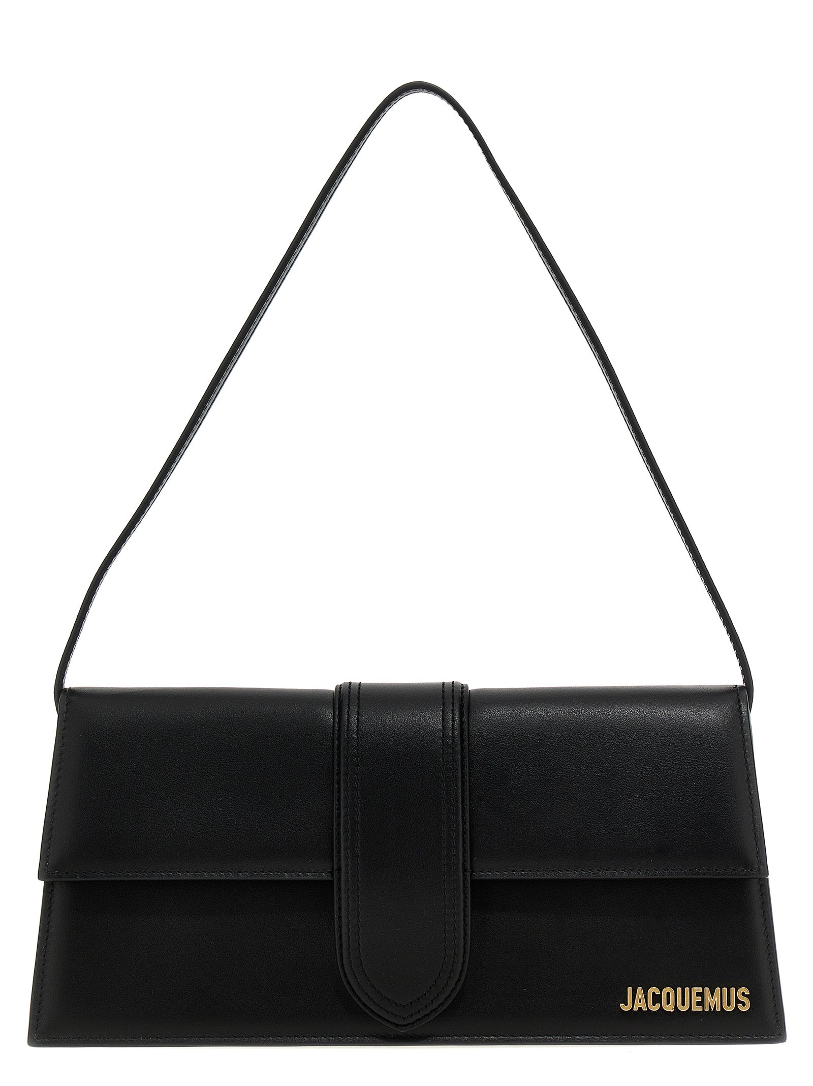 Jacquemus Black Cowhide Shoulder Bag Jacquemus Xosier