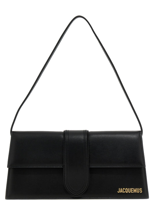 Jacquemus Black Cowhide Shoulder Bag Jacquemus Xosier