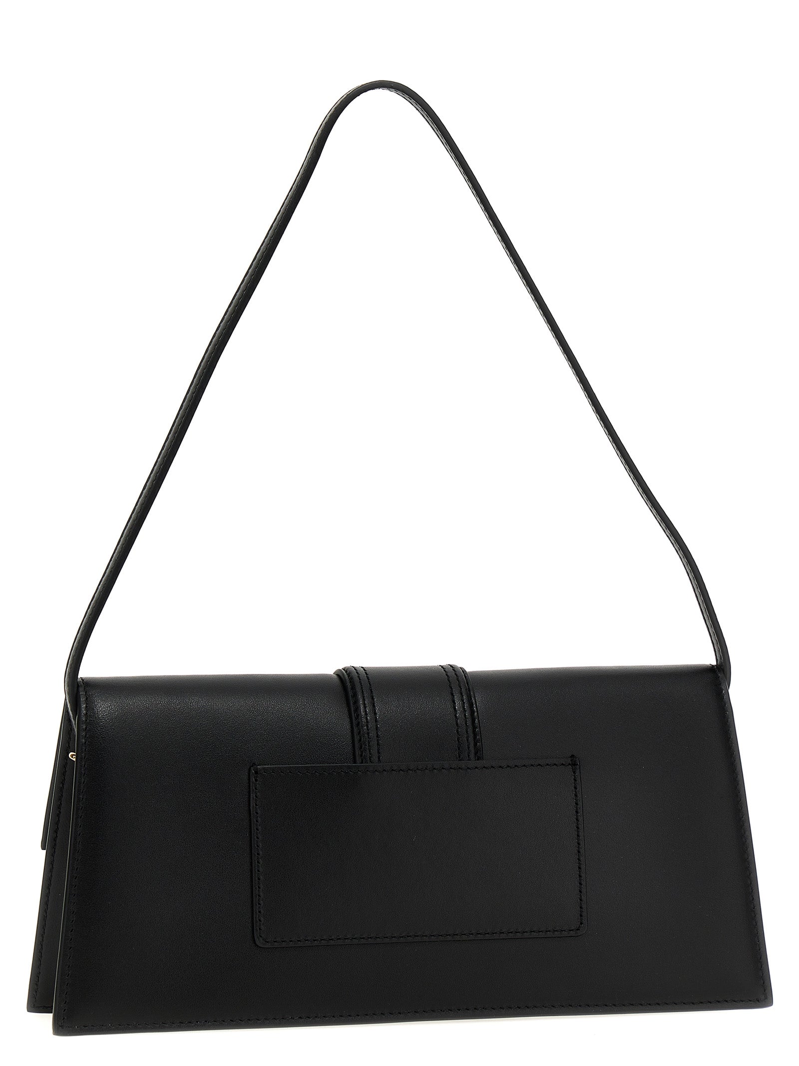 Jacquemus Black Cowhide Shoulder Bag Jacquemus Xosier