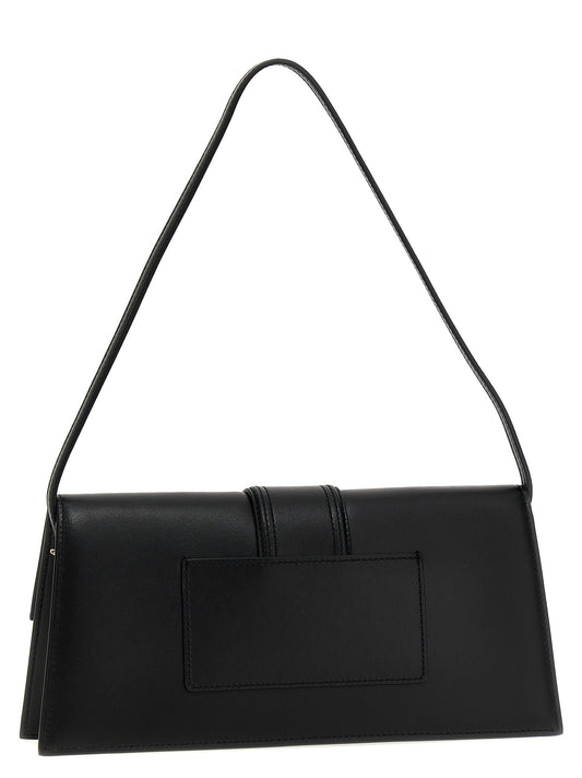 Jacquemus Black Cowhide Shoulder Bag Jacquemus Xosier