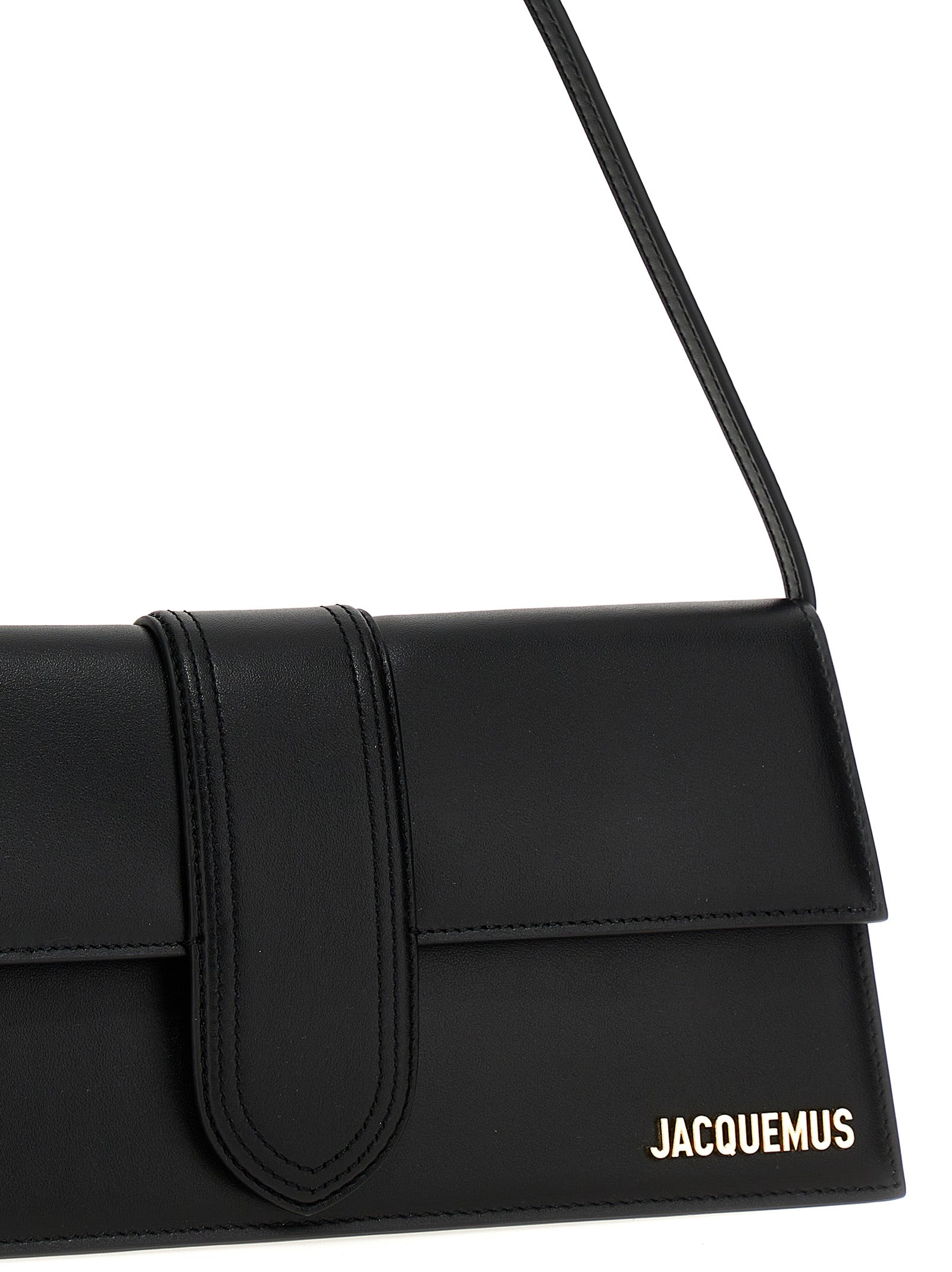 Jacquemus Black Cowhide Shoulder Bag Jacquemus Xosier