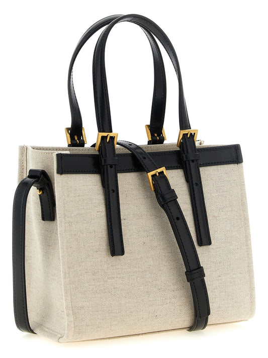 Versace Beige Linen Tote Bag Versace Xosier