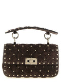 Valentino Garavani Brown Calfskin Shoulder Bag Valentino Garavani Xosier