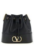 Valentino Garavani Black Lamb Leather Crossbody Bag Valentino Garavani Xosier