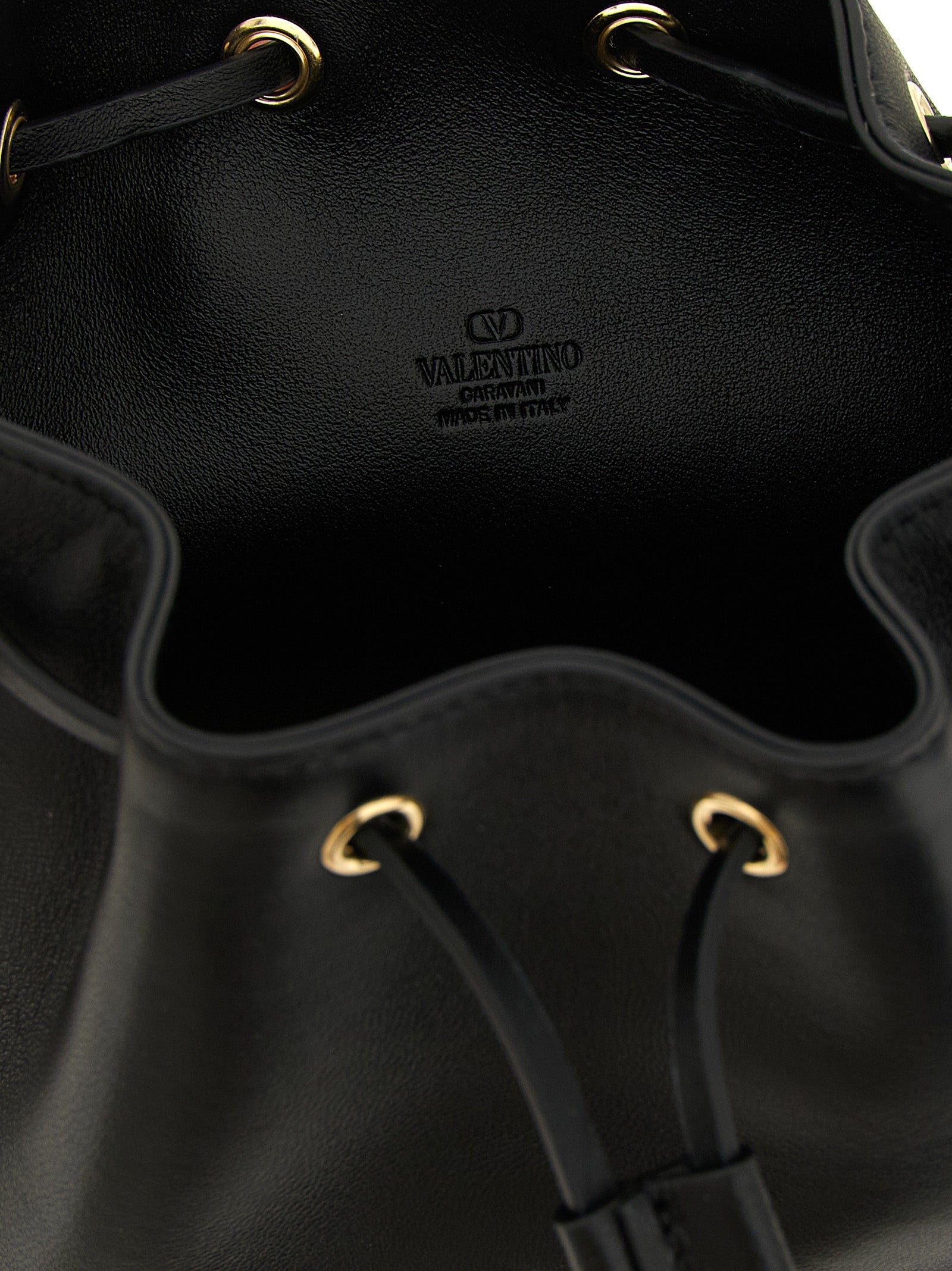 Valentino Garavani Black Lamb Leather Crossbody Bag Valentino Garavani Xosier