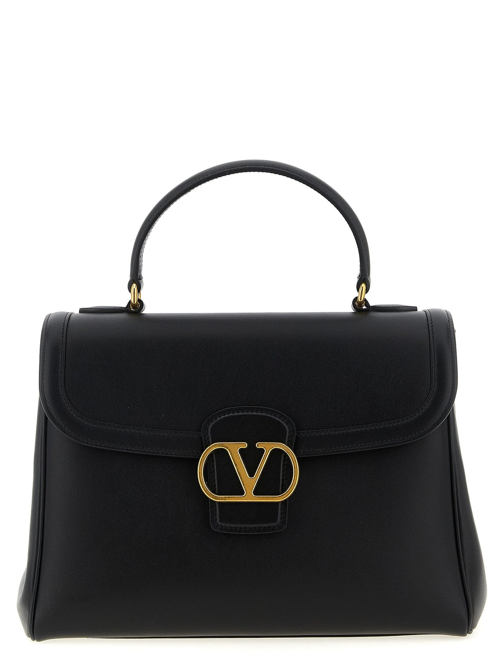 Valentino Garavani Black Calfskin Handbag Valentino Garavani Xosier