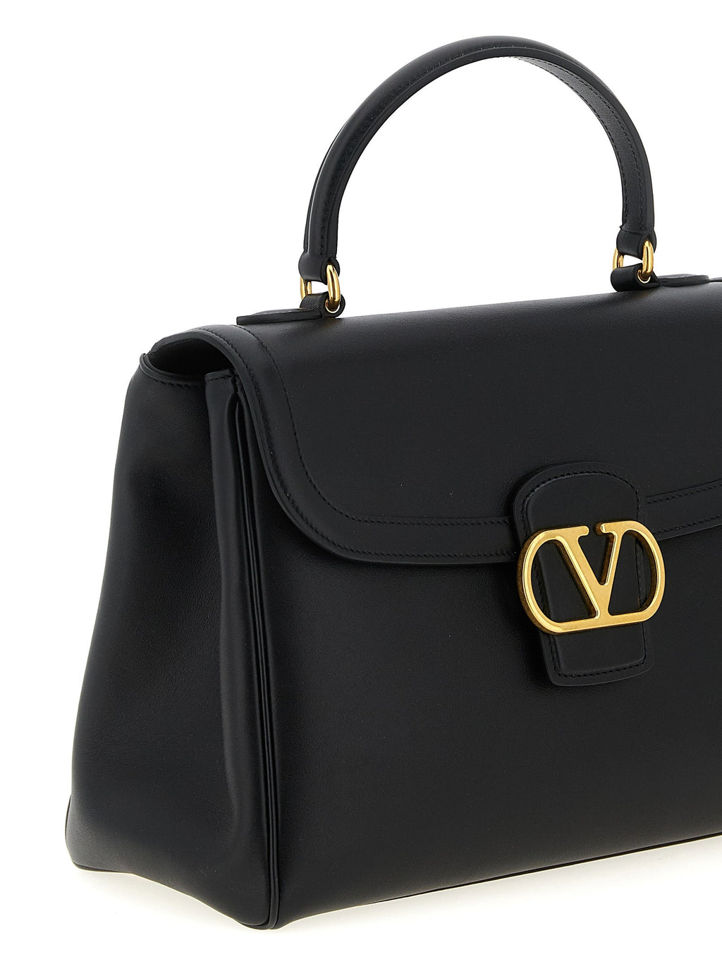 Valentino Garavani Black Calfskin Handbag Valentino Garavani Xosier