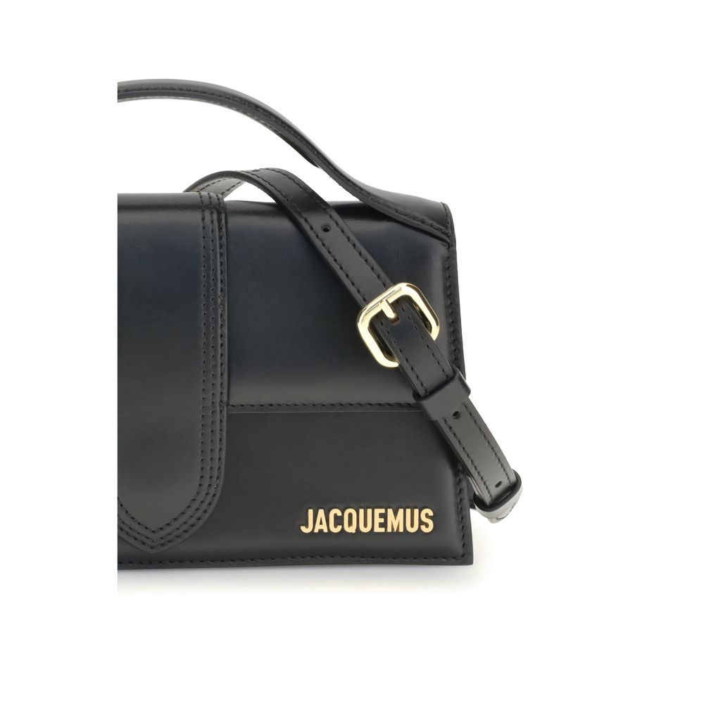 Jacquemus Black Calf Leather Bos Taurus Handbag Jacquemus Xosier