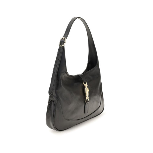 Gucci Black Calf Leather Bos Taurus Shoulder Bag Gucci Xosier