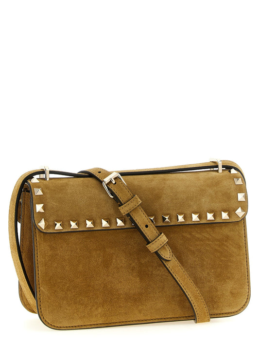 Valentino Garavani Beige Calfskin Crossbody Bag Valentino Garavani Xosier