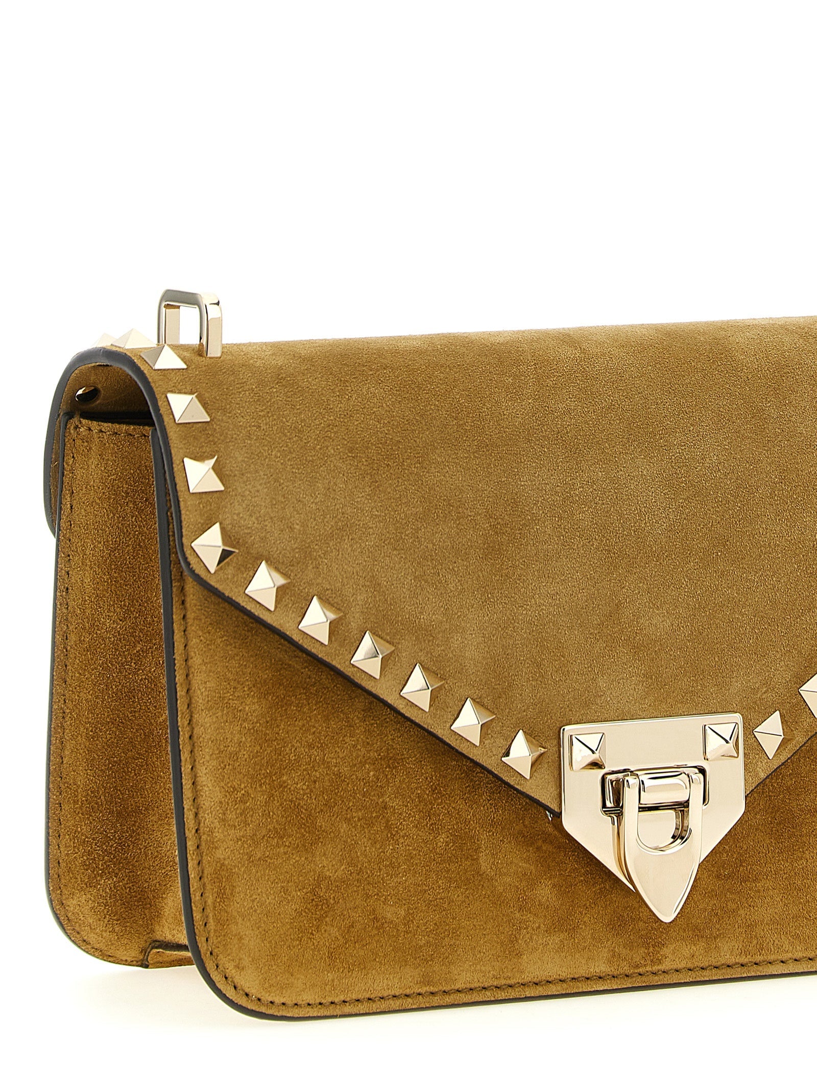 Valentino Garavani Beige Calfskin Crossbody Bag Valentino Garavani Xosier