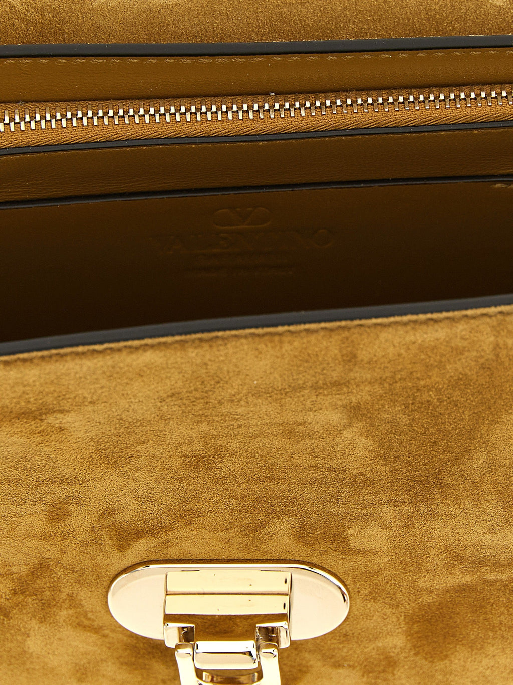 Valentino Garavani Beige Calfskin Crossbody Bag Valentino Garavani Xosier