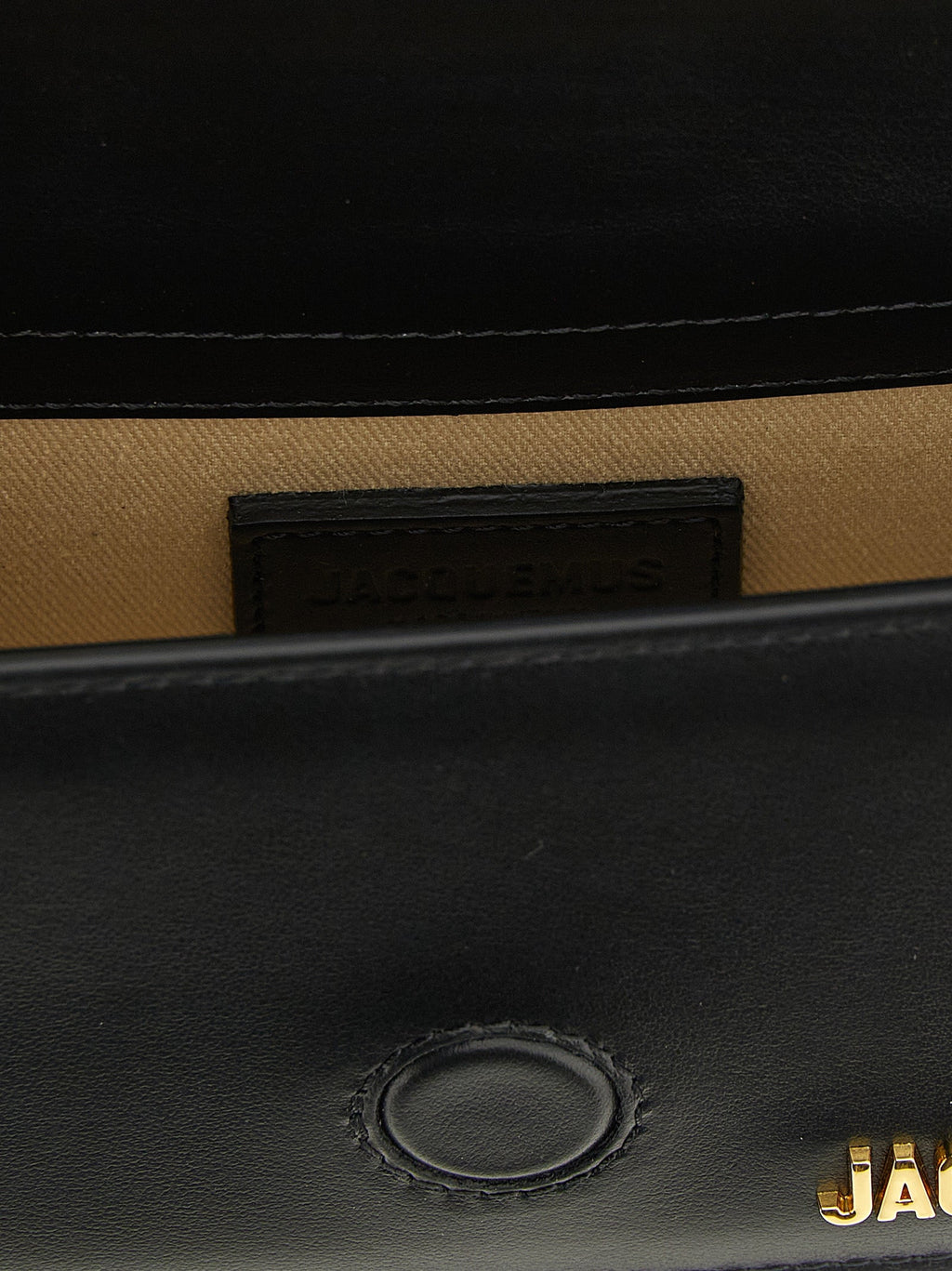 Jacquemus Black Cowhide Handbag Jacquemus Xosier