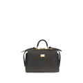 Dolce & Gabbana Black Calf Leather Bos Taurus Handbag Dolce & Gabbana Xosier