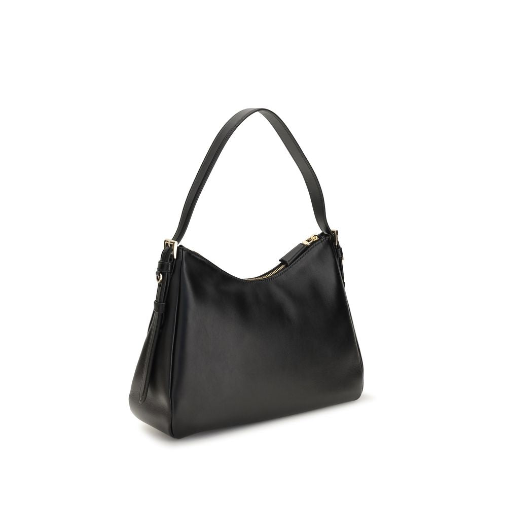 Prada Black Calf Leather Bos Taurus Shoulder Bag Prada Xosier