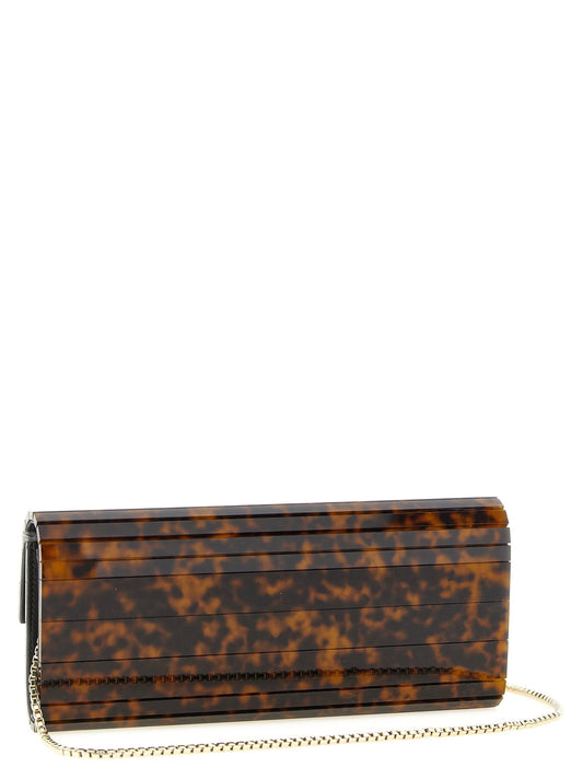 Jimmy Choo Beige Polyester Clutch Bag Jimmy Choo Xosier