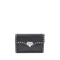 Valentino Garavani Black Calf Leather Bos Taurus Shoulder Bag Valentino Garavani Xosier