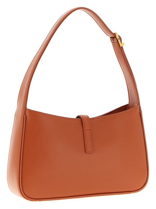 Saint Laurent Orange Calfskin Shoulder Bag Saint Laurent Xosier
