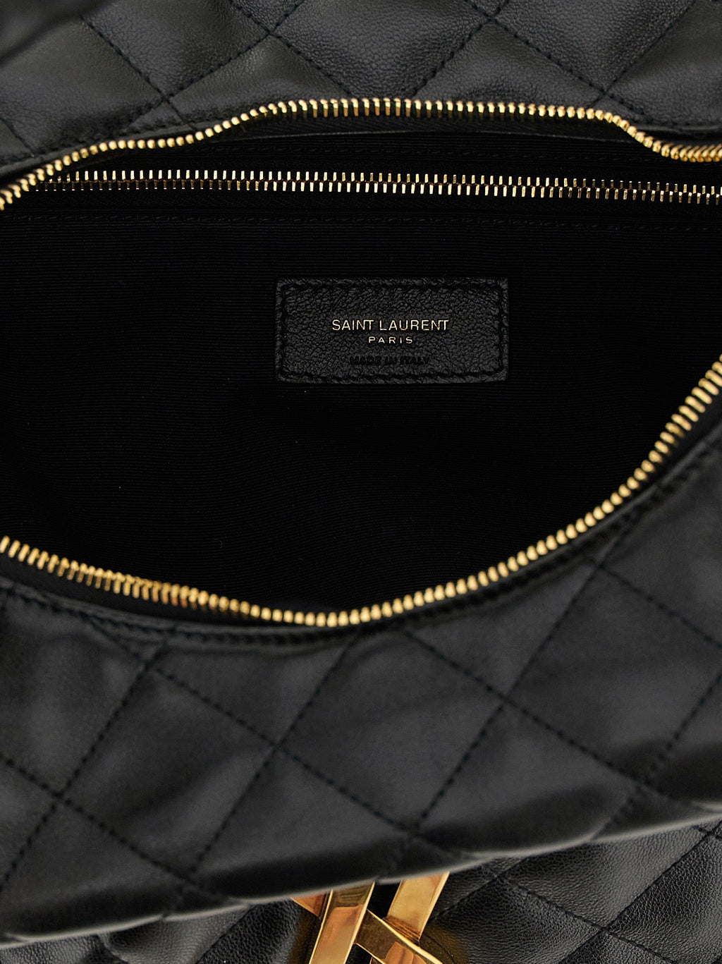 Saint Laurent Black Lamb Leather Shoulder Bag Saint Laurent Xosier