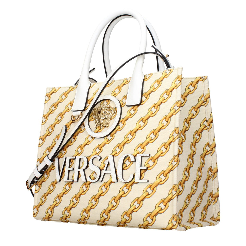 Versace Beige Fabric Handbag Versace Xosier