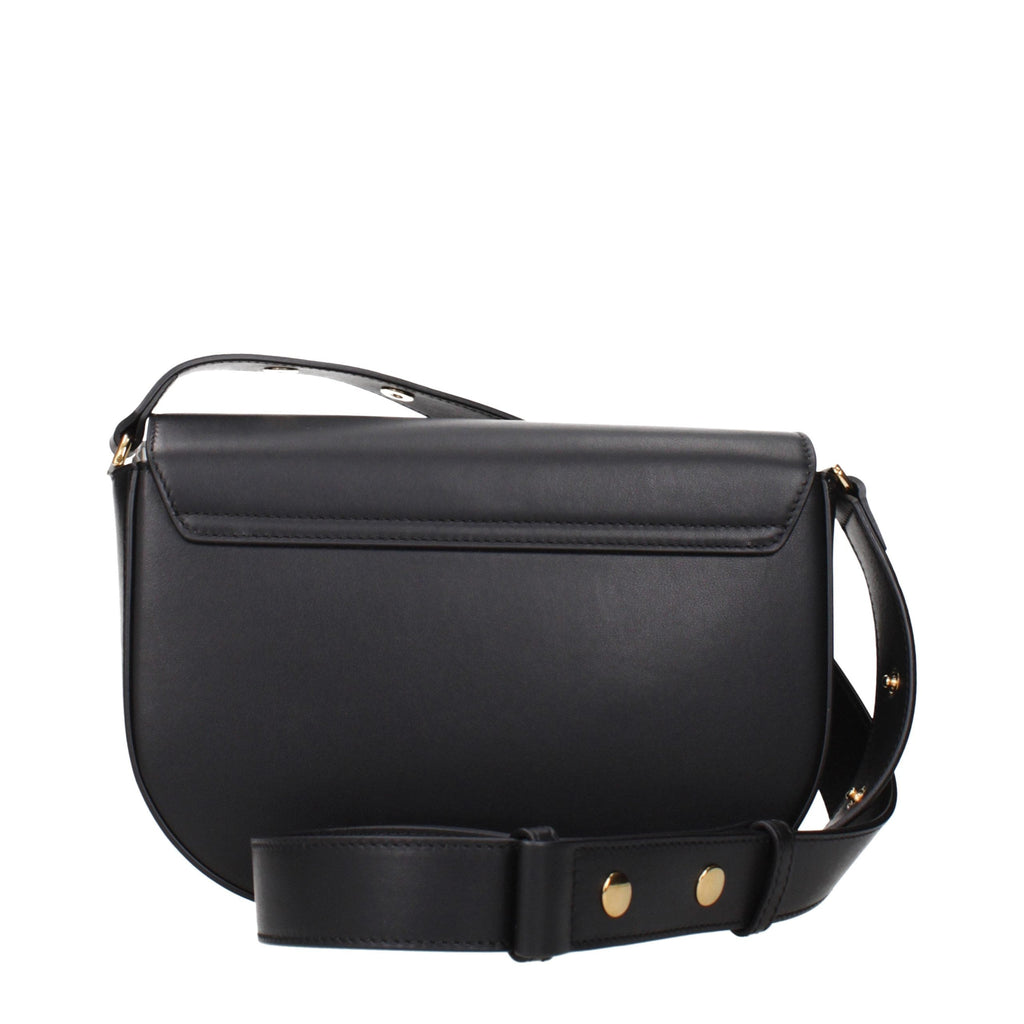 Versace Black Leather Crossbody Bag Versace Xosier