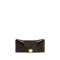 Versace Brown Calf Leather Bos Taurus Shoulder Bag Versace Xosier