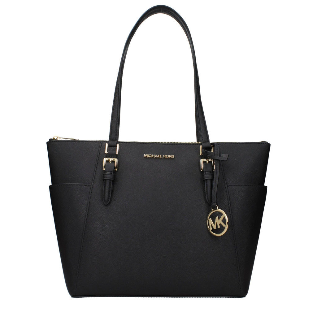 Michael Kors Black Leather Shoulder Bag Michael Kors Xosier