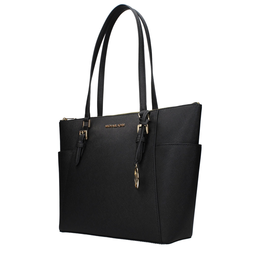Michael Kors Black Leather Shoulder Bag Michael Kors Xosier