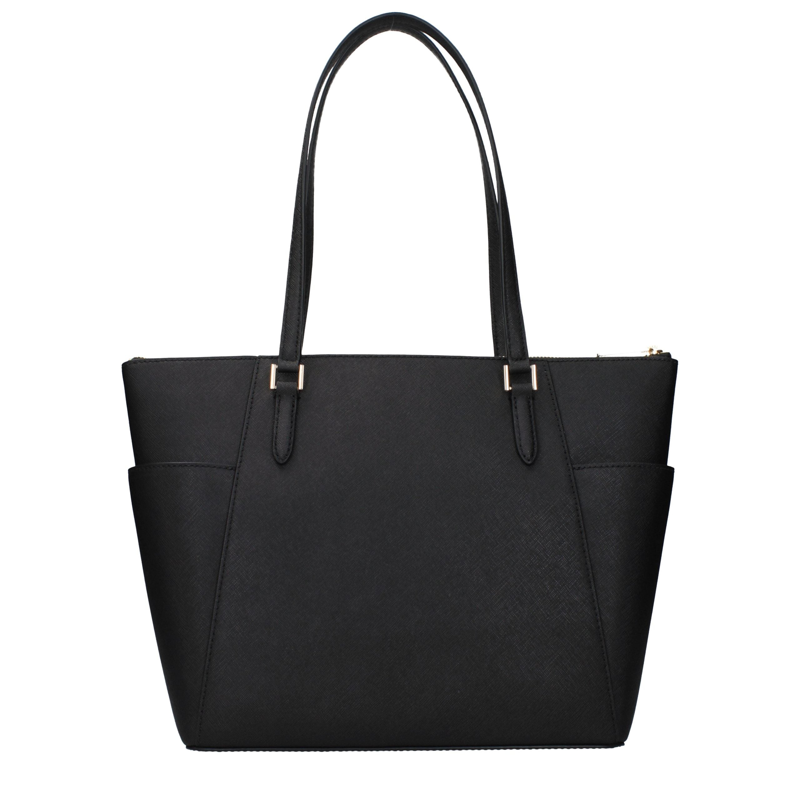Michael Kors Black Leather Shoulder Bag Michael Kors Xosier