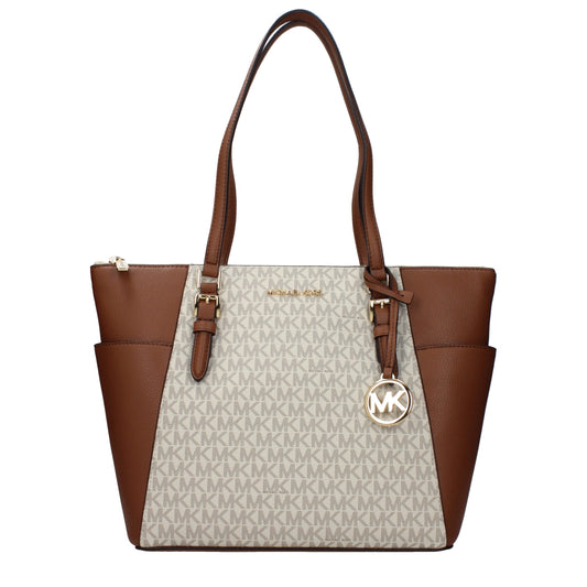 Michael Kors Beige Leather Shoulder Bag Michael Kors Xosier