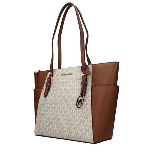 Michael Kors Beige Leather Shoulder Bag Michael Kors Xosier