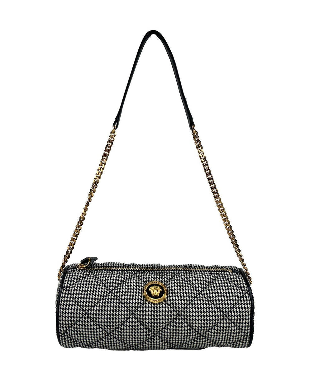 Versace Medusa Quilted Evening Sling Crossbody Bag Versace Xosier