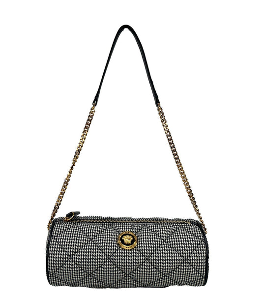 Versace Medusa Quilted Evening Sling Crossbody Bag Versace Xosier