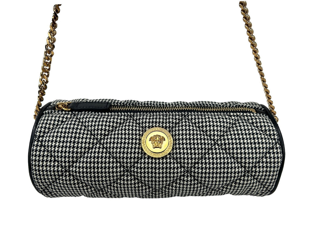 Versace Medusa Quilted Evening Sling Crossbody Bag Versace Xosier