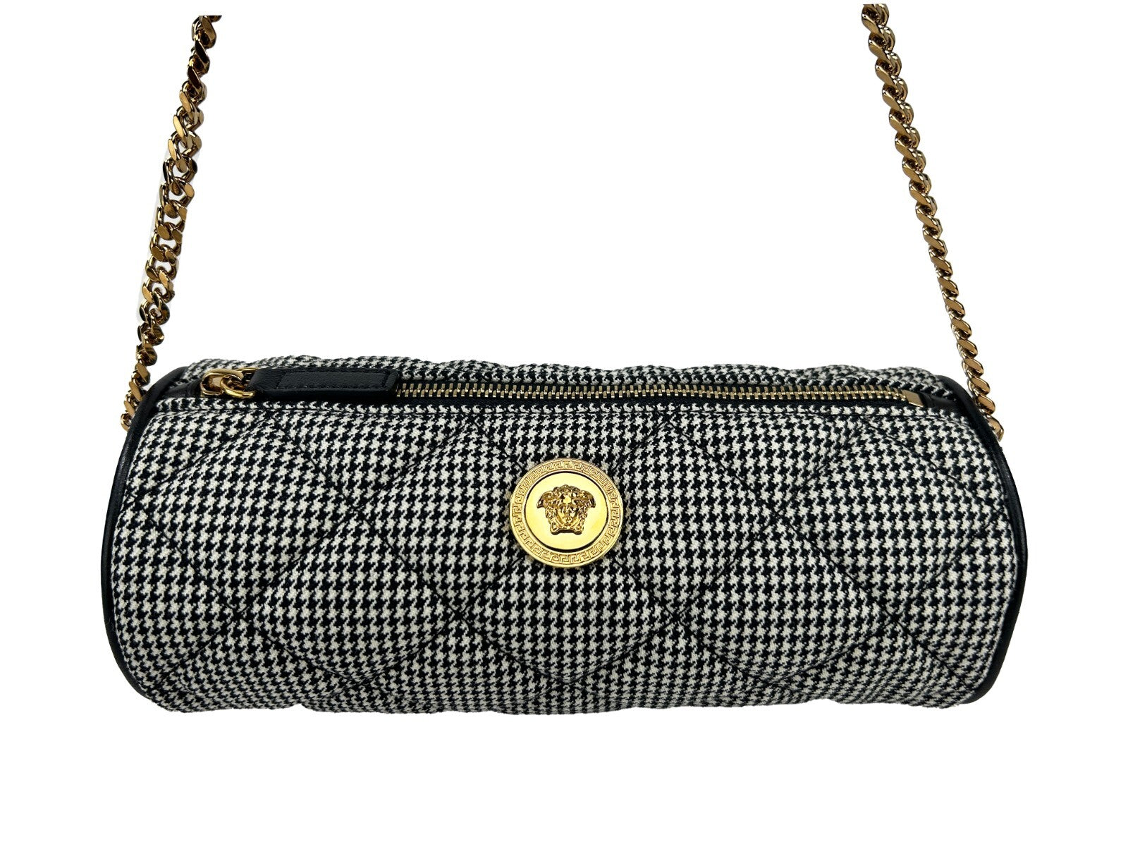 Versace Medusa Quilted Evening Sling Crossbody Bag Versace Xosier