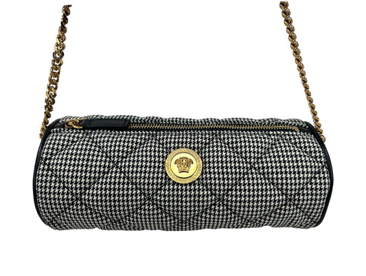 Versace Medusa Quilted Evening Sling Crossbody Bag Versace Xosier