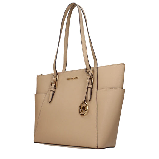 Michael Kors Beige Leather Shoulder Bag Michael Kors Xosier