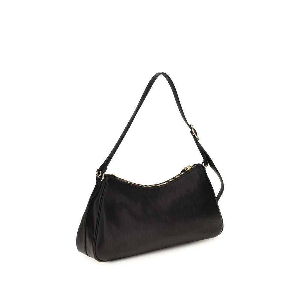 Prada Black Calf Leather Bos Taurus Shoulder Bag Prada Xosier