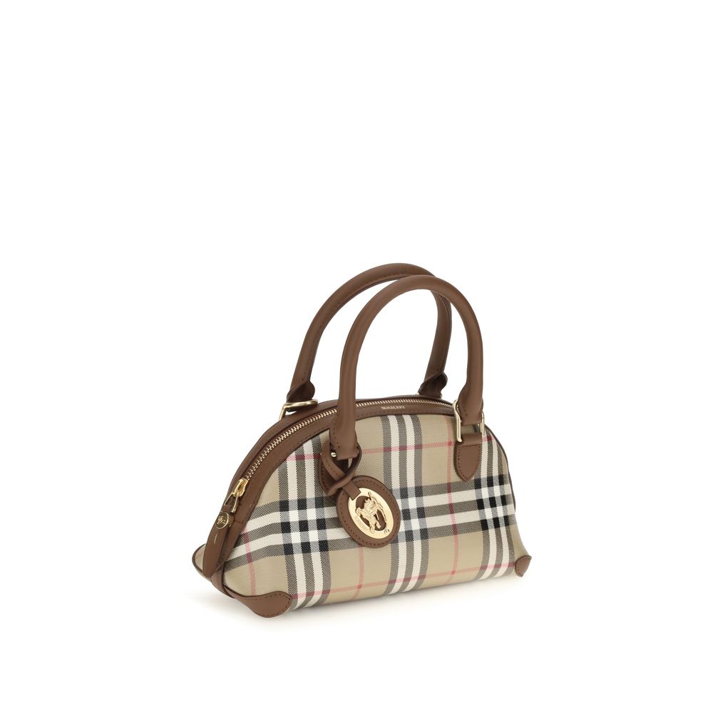 Burberry Beige Canvas Handbag Burberry Xosier