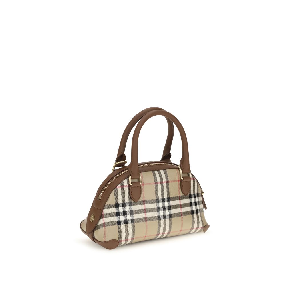Burberry Beige Canvas Handbag Burberry Xosier