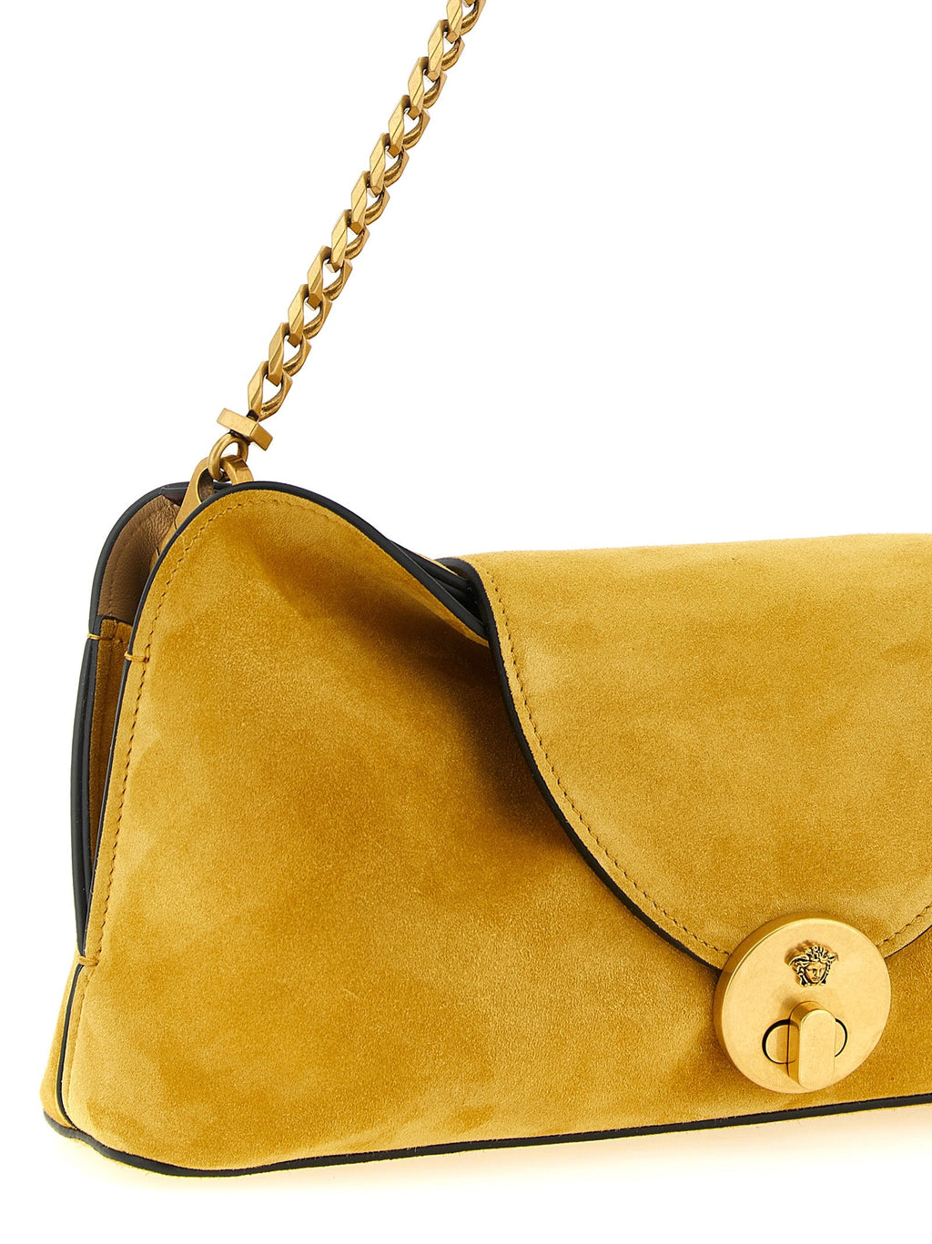 Versace Bicolor Calfskin Clutch Bag Versace Xosier