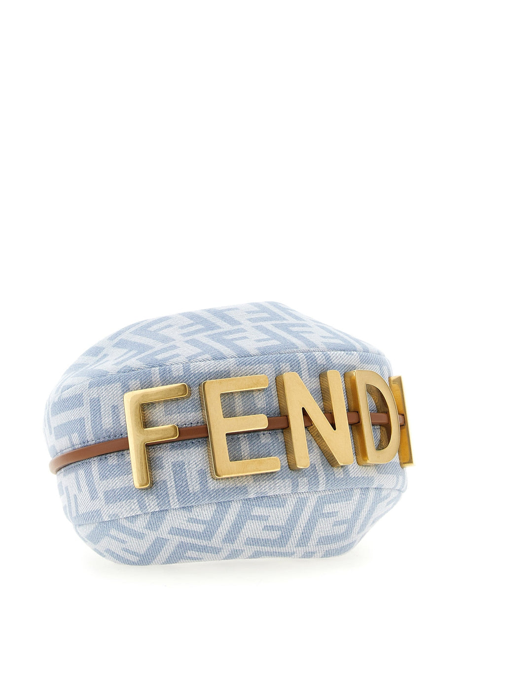 Fendi Blue Cotton Handbag Fendi Xosier