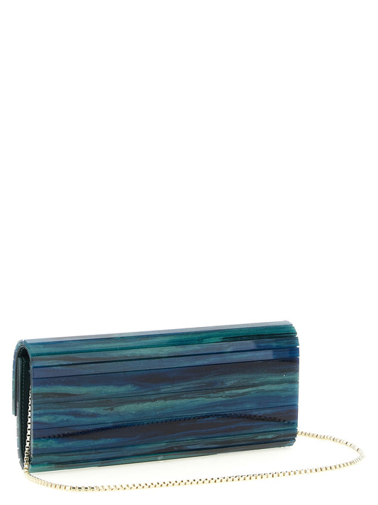 Jimmy Choo Bicolor Polyester Clutch Bag Jimmy Choo Xosier
