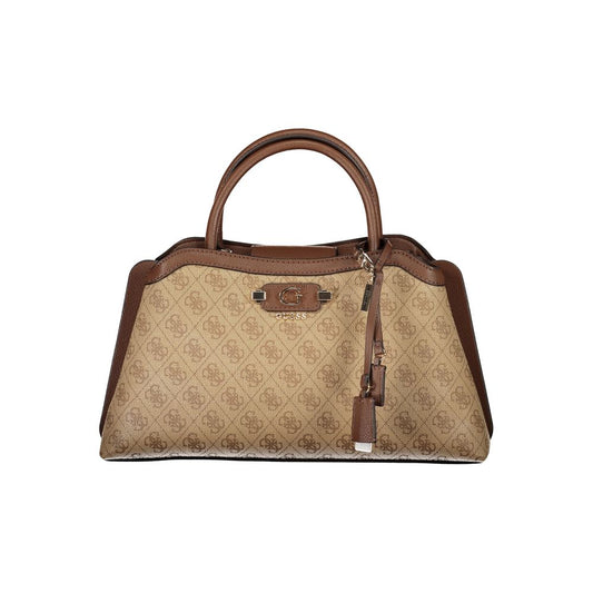 Guess Jeans Beige Polyurethane Women's Bag Guess Jeans Xosier